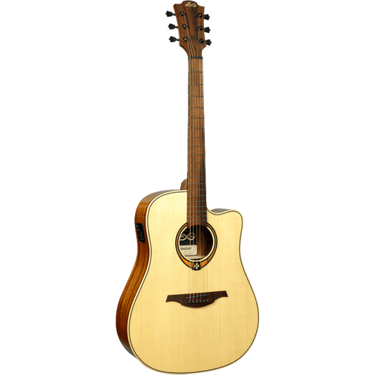 ＃押し弾き タイアップ製品＊アコースティック・エレクトリックギター【LAG T88D DREADNOUGHT】